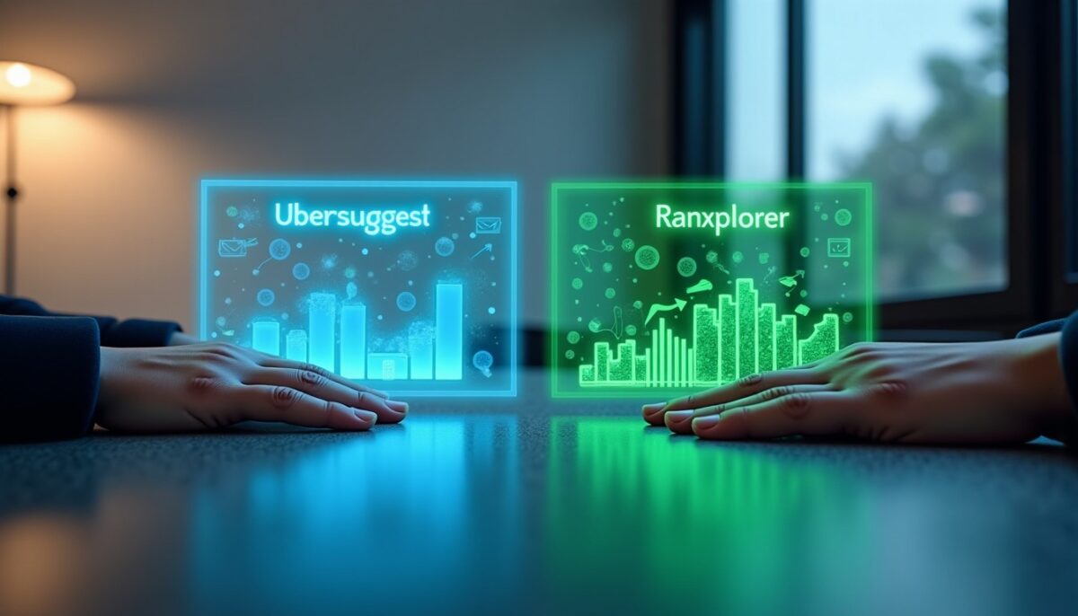 Ubersuggest vs Ranxplorer : Quel outil SEO dominera 2025 ? Analyse et conseils pour bien choisir Ubersuggest vs Ranxplorer : Quel outil SEO dominera 2025 ? Analyse et conseils pour bien choisir